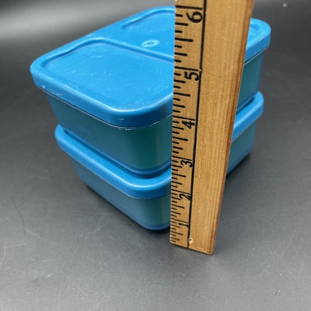 Rubbermaid LunchBlox Entrée Containers 6 Pc Set 2 Lids 2 Dividers BPA Free